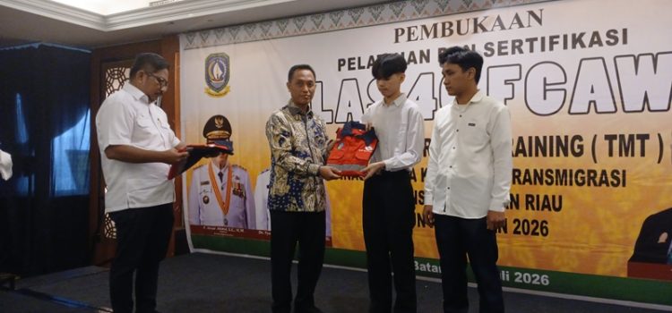 Anggota DPRD Kepri Aman Inisiasi Pelatihan dan Sertifikasi Las 4G FCAW, Permudah SDM Batam Dapat Kerja